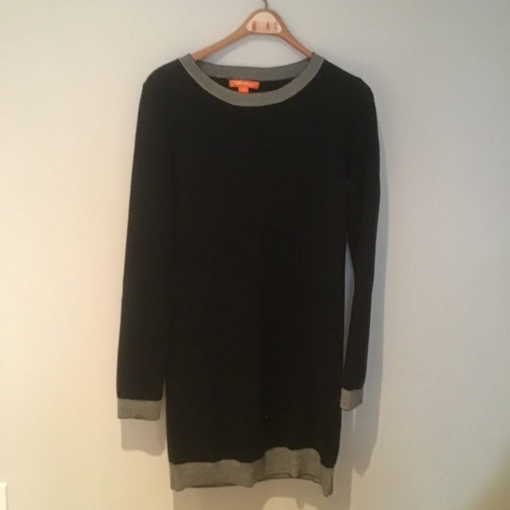 Long-sleeved Black Dress, size S